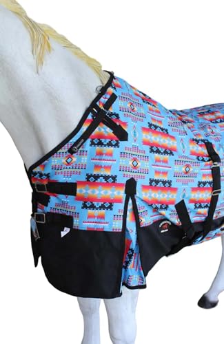 Image of Challenger 1200D Turnout Lightweight Rain Horse Winter Blanket Sheet 3B111