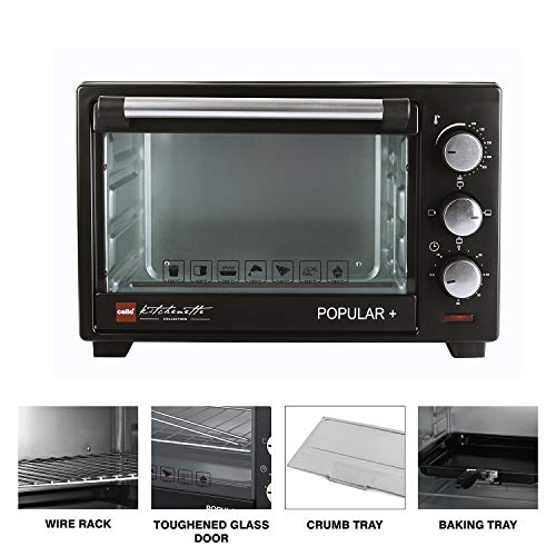 Cello Oven Toaster Griller 19 Liters 1200 Watt OTG (Black) - Image 7