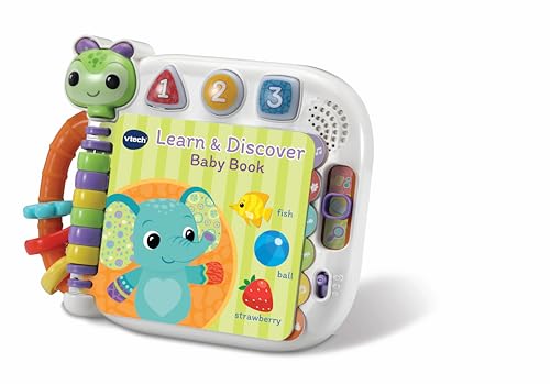 Libro de bebé interactivo VTech Baby Learn and Discover con 3 modos de juego y 13 páginas