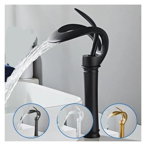 Robinet de lavabo gris et or pour moderniser votre vasque de salle de bain - 3