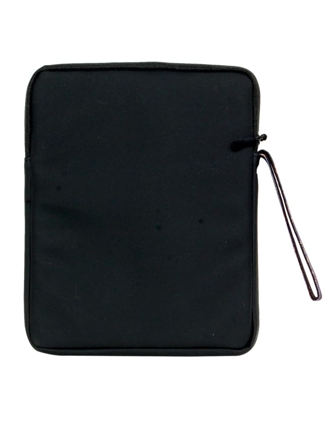 Image of ProElite Tablet Sleeve Case Cover for Upto 11.5 inch for iPad 10.2 /Air 10.9 /Pro 11 / Samsung /Lenovo /Galaxy Tab A9 Plus /S8 /S9 /Realme Pad /Honor Pad X9 /Xiaomi Mi pad 7 /Redmi Pad /Oneplus Pad, Black Multileaf