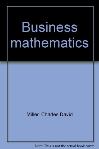 Business mathematics 0673990524 Book Cover