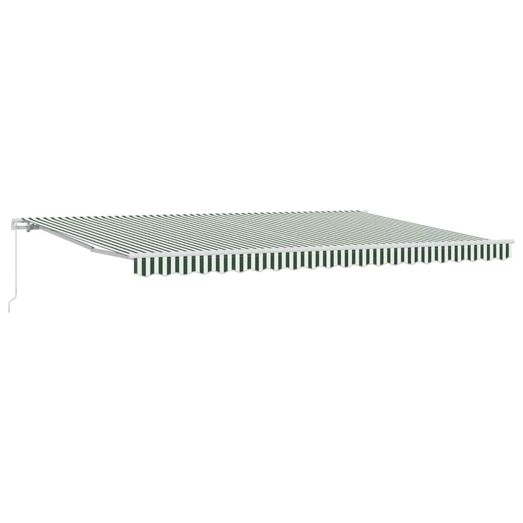 Auvent rétractable anti UV 500x300 cm pour stopper la chaleur sur le balcon