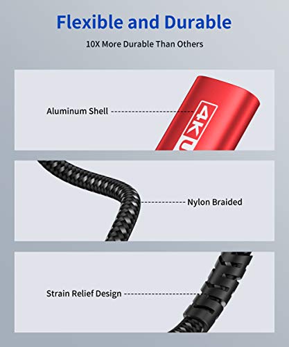image for JSAUX USB Type C to DisplayPort Adapter 4K@60Hz, C to Display Port Cab