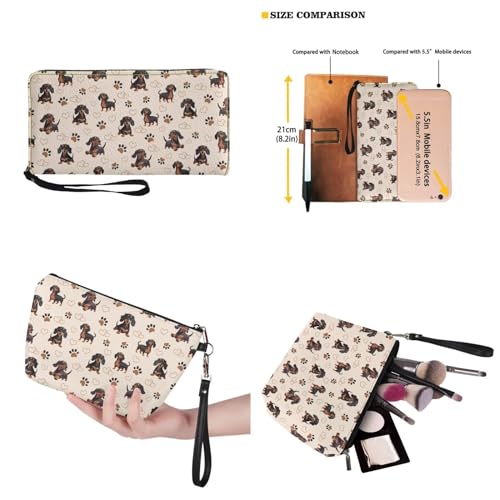 Image of Top Handle Purse for Women, Large Tote Handbag With PU Wallet Set, Gift for Mom