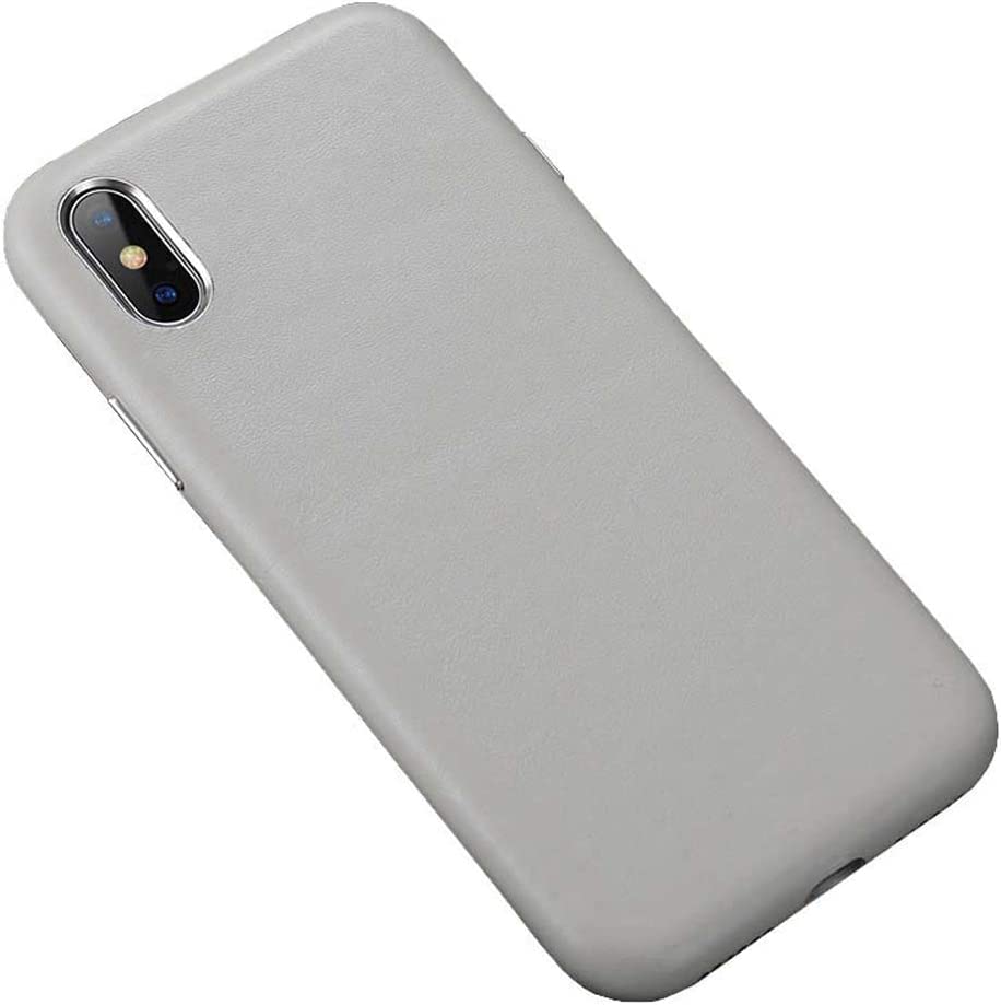 Coque en cuir antichoc iPhone Xs étui de téléphone tout compris KANUZ couleur A