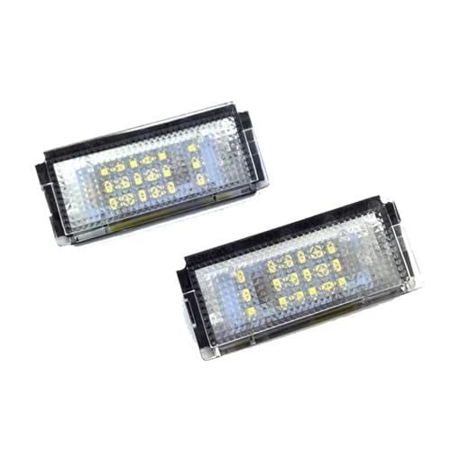 Luz de placa matrícula trasera para sustitución sin errores en E46 4D