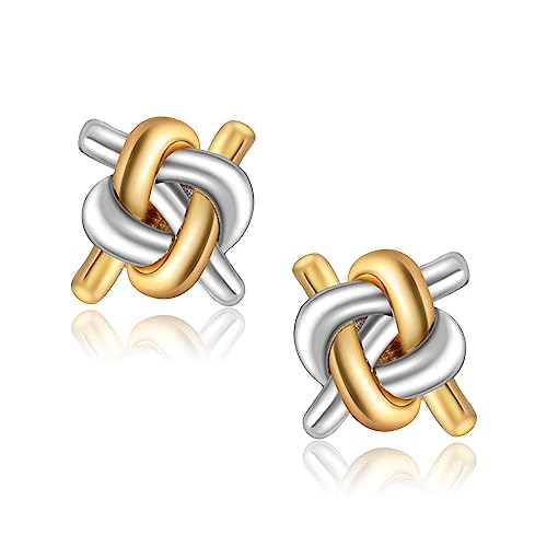 Boucles d'oreilles nœud d'amour pour illuminer votre style au quotidien