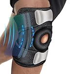 Knee Support Men Knee Brace for Women Unique Knee Support with 4-way Adjustable ,Open Patella and Side Stabilizers Non-Slip Knee Brace Support for Arthritis, Running, ACL, Meniscus Tear, Support