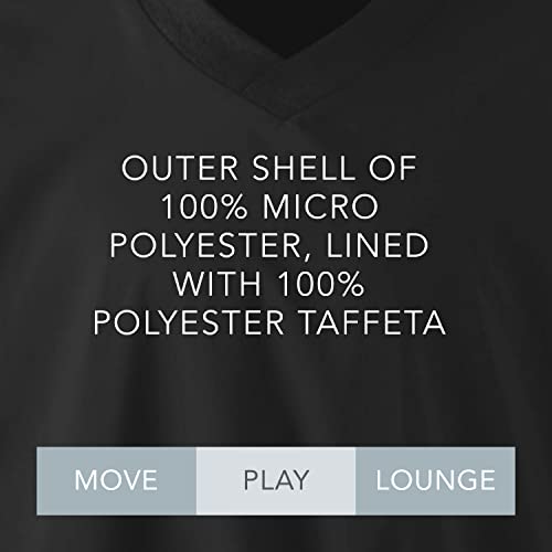 Augusta Sportswear Micro Poly Windshirt/Lined, X-Large, Black (3415) #TOP3