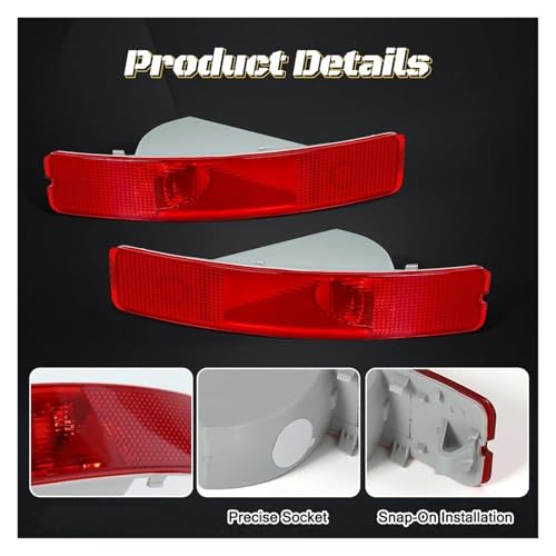 Feu stop et réflecteur arrière Volvo XC90 2003-2006 | Remplacement pour contrôle technique - 5