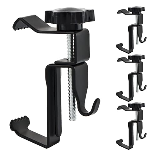4Pcs Brick Hanger Brick Wall Clips Stainless Steel Bricks Hooks Clamps Heavy Duty Bricks Clips for Walls Hanging 1.77-3.14 in Adjustable No Drill Outdoor Indoor Wall Hangers