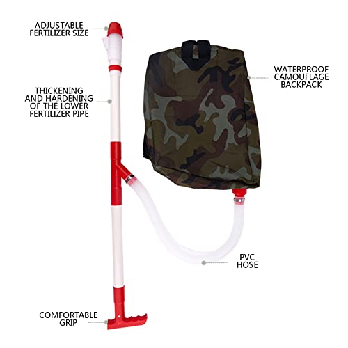 Esparcidor manual de fertilizante con mochila miniatura 5