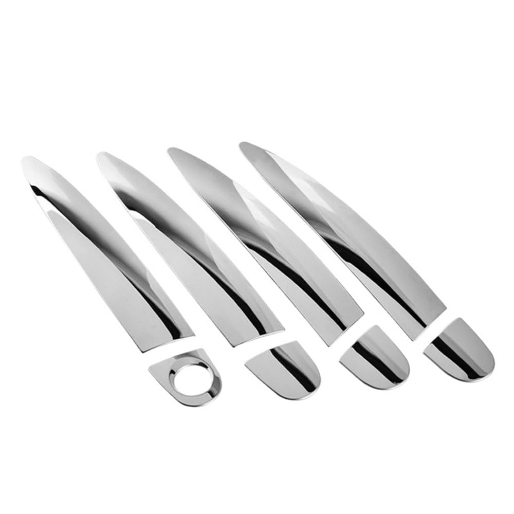 GTEEW Side Outer Door Handle for X5 E70 for X6 E71 2009 2010 2011 2012 2013 Car Door Handle Cover Trim Sticker Accessories