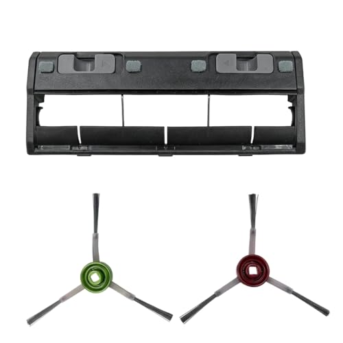 Image of HASTHIP 3Pcs Set Replacement Accessories for Ecovacs Deebot OZMO 920 /950, T8 AIVI /T9 /MAX /N8Pro /N10 Plus, Replacement Parts with 1 Main Brush Cover and 2 Side Brushes Set, Cleaning Tools