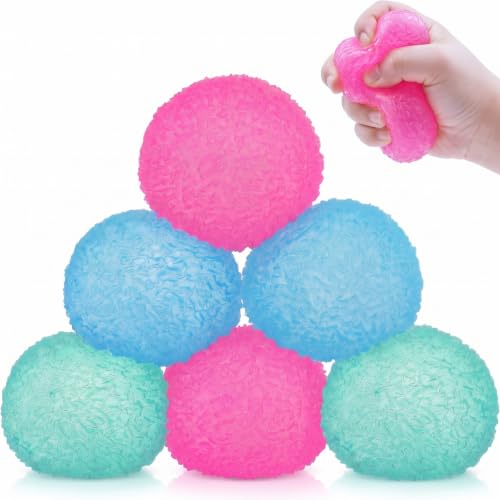 Gemscream 6 Pcs Gumdrop Shape Stress Relief for Adult