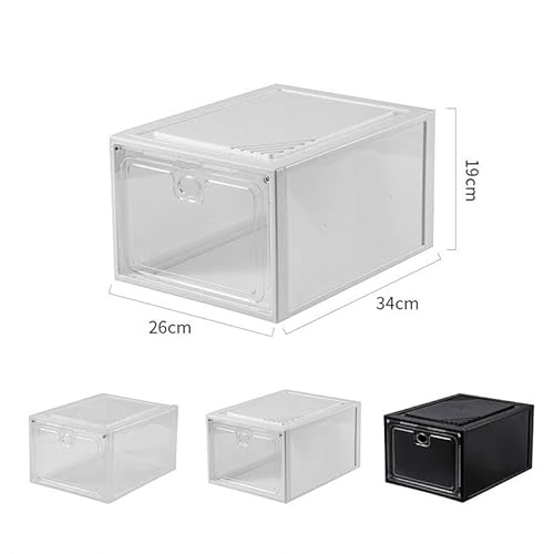 YANAYANA Scarpiera impilabile, 36 x 28 x 21 cm