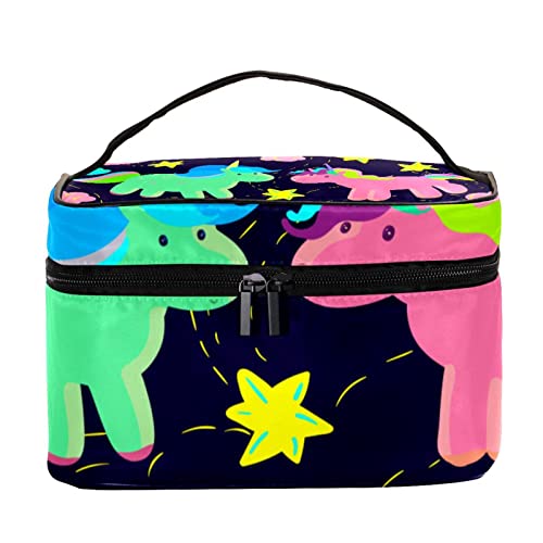 Trousse de maquillage licorne pour éviter le désordre en voyage