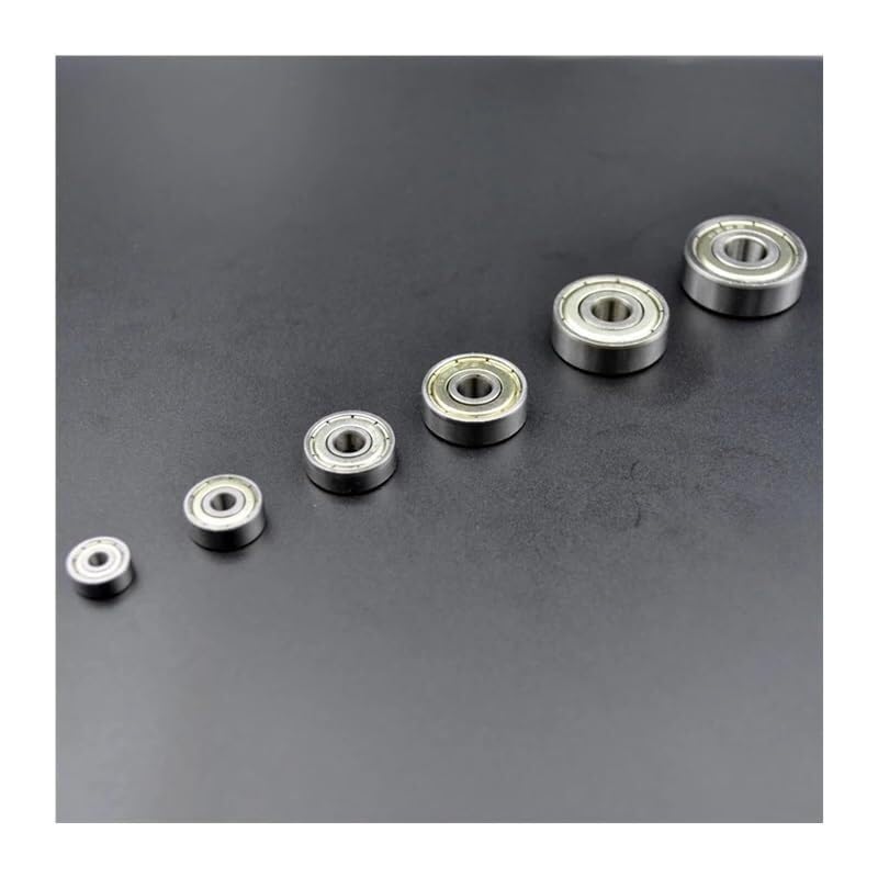 10 Stück Kugellager 683ZZ 684ZZ 685ZZ 687ZZ 688ZZ Rillenminiaturlager for Skateboard-Roller 3D-Druckerlager (683ZZ 3 x 7 x 3 mm) - Dichtungssatz-Sortiment(686ZZ 6x13x5mm)