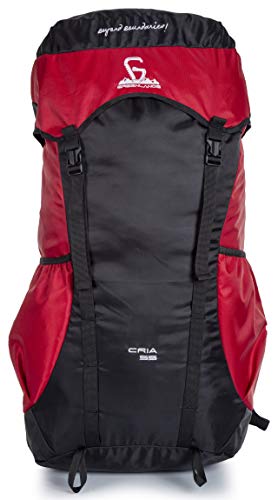 Image of GREENLANDS Cria 55L Water Resistant Rucksack: Your Perfect Companion for Outdoor Adventures, Hiking, Traveling, Sport Camping, and Trekking