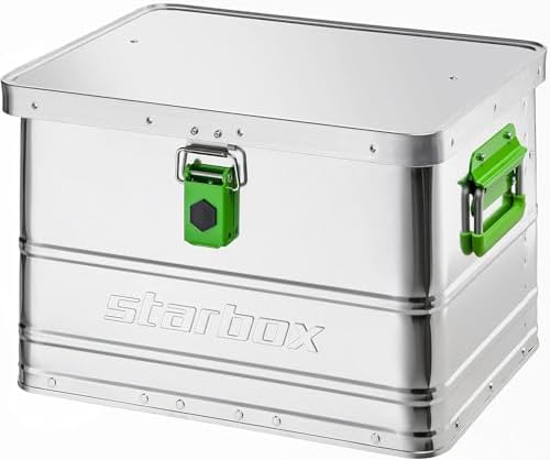 ALUTEC Starbox 30 Aluminium Box (Capacity 30 Litres, Internal Dim...