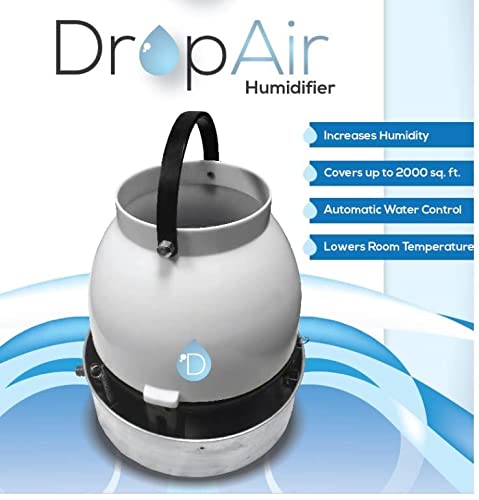 Dropair Humidifier Multdirectional Quiet Greenhouses Indoor Gardens #TOP4