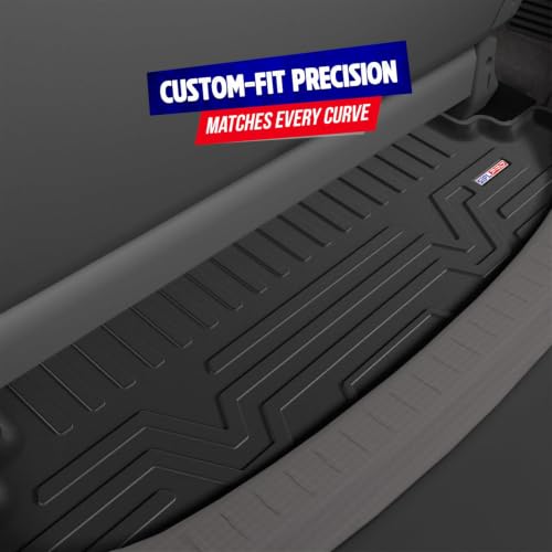 Image of 3D TPE Car Boot Mat for Seltos 2026 Custom Fit, Heavy Duty & Anti-Slip Boot Mat | All Weather Resistant, Waterproof & Dustproof Trunk Liner, Car Dicky Mat for Seltos 2026