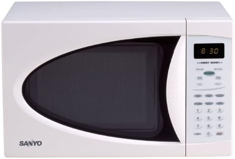 Amazon.com: Sanyo em-u1000 W Compact Horno Microondas, color blanco : Hogar  y Cocina