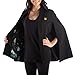 Harry Potter Magical Creatures Caped Blazer with Pockets-Large Black