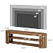 TRIBEWOOD 63" Solid Wood TV Stand Cabinet for 55/60/65/70-Inch TVs