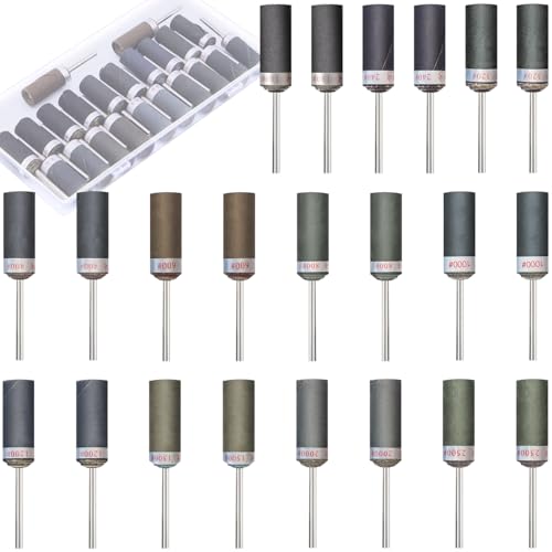 Waltool 22PCS Sanding Drums with 1/8