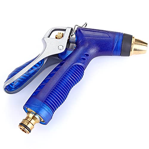 CaoQuanBaiHuoDian Huishoudelijke reiniging watergeweer huishoudelijke auto waw water pistool blauw koper tuin… - Image 3