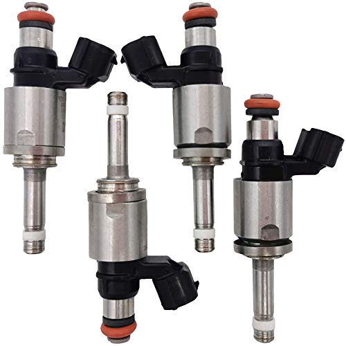 Automotive-leader 4Pcs FJ1193 PE01-13-250C Fuel Injectors 6 Holes Nozzle Engine for 2013-2018 Mazda 3, 2016-2018 CX-3, 2016-2018 MX-5, 2013-2016 CX-5 2.0L l4 PE01-13-250B