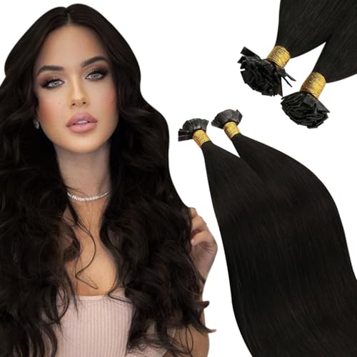 Ugeat Dark Brown K Tip Hair Extensions 20
