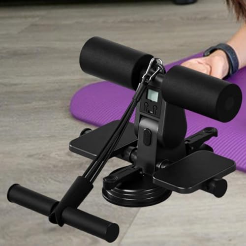 Support de pied pour abdominaux Teksome avec ventouses et corde - 2