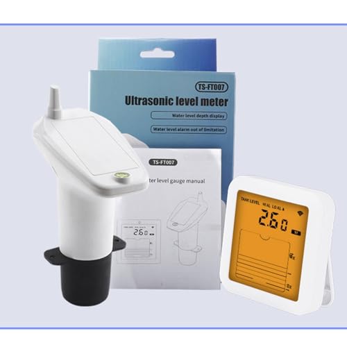 Image of Enakshi Water Liquid Depth Level Meter Liquid Level High /Low Alarm Water Level Gauge Business & Industrial