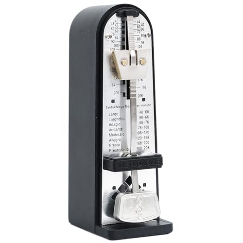 Classic Mechanical Metronome – Loud Tone Timer, Precision Music Tool | Traditional Metronome Instrument Practice, Accurate Keeper Beginners Professionals Perfect For Men Women Music Learners