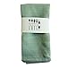 SWECOMZE Pack de 6 servilletas de lino, 100% algodón y lino, servilletas de tela, 40 cm x 40 cm, servilletas de tela para celebraciones, cocina, comedor, decoración de mesa, cafetería (verde claro)