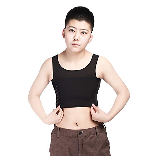 Binder de poitrine invisible et respirant pour aplatir le torse sans douleur