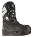 Korkers Men's SnowTrac & IceTrac Soles Snow Boot, Black/Silver, 10