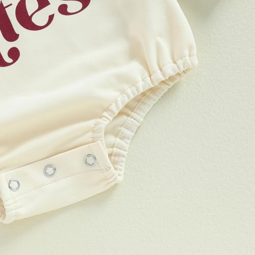 YOKJZJD Newborn Baby Girl Boy Twins Matching Outfits Womb Mates Long Sleeve Bubble Romper Bodysuit Fall Coming Home Outfit4