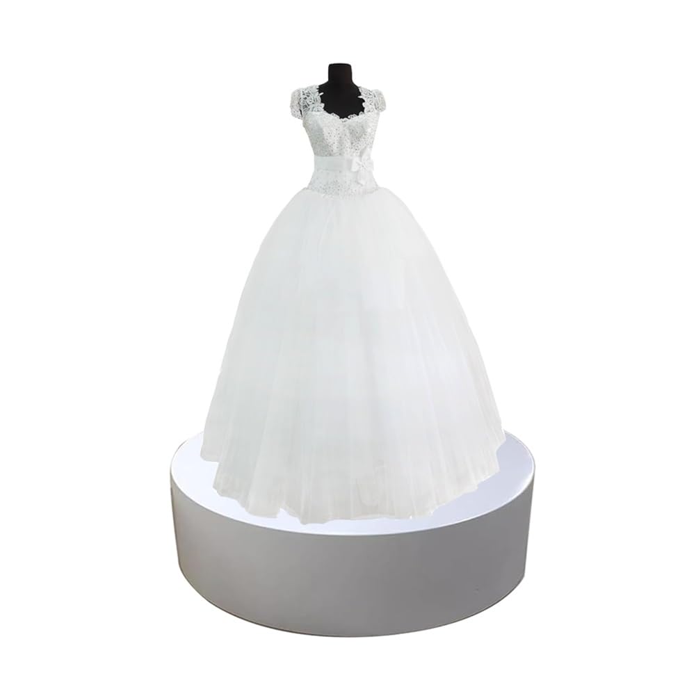 Espositore per eventi, base rotonda per manichini, 40 x 80 cm, ideale per esposizioni live ed eventi
