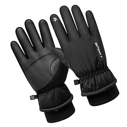 Gants de ski anti-dérapants et chauds avec paume renforcée