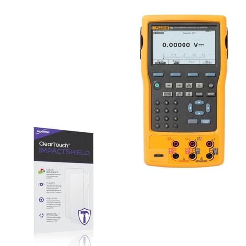 BoxWave Screen Protector Compatible with Fluke 753 - ClearTouch ImpactShield (2-Pack), Impenetrable Screen Protector Flexible Film