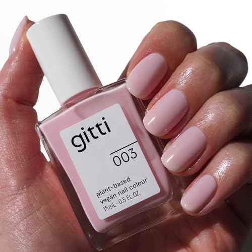 gitti Plant-based Nail Polish I Non-Toxic, 30-Free, Based On Natural Origin Ingredients,...