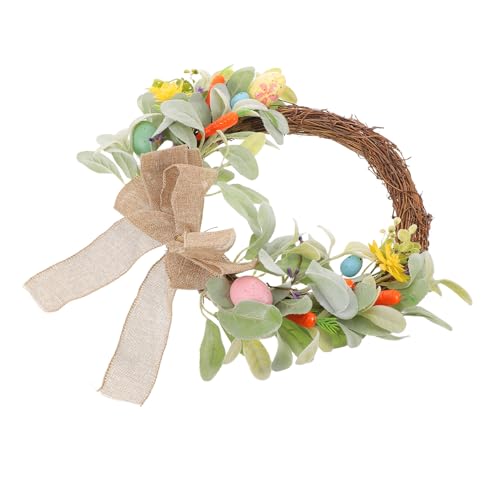 Couronne de Pâques extérieure durable contre le vent et la pluie