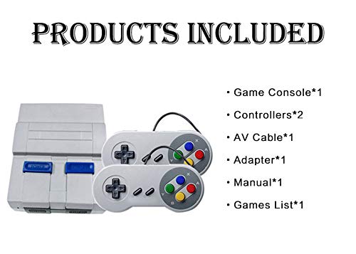 Retro Game Console,Classic Video Game Console AV Output Mini NES Console 660 in 1 Built-in Plug and Play Video Games with 2 Controllers Handheld Games for Kids & Adults - Thumbnail 6