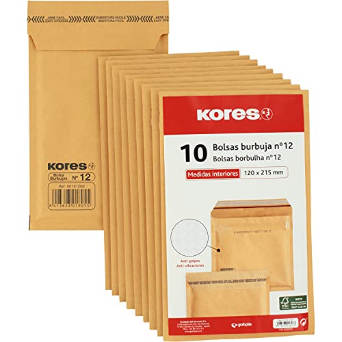 Sobres Acolchados Pequeños para Envios Marca Kores