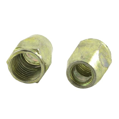 Aexit 2 Pcs Nuts 9mm 9/25