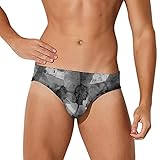 Badeslip Herren Eng Hosen Badeshorts Kurz Druck Schwimmhose Stretch Slips Sexy Schnelltrocknend Schwimmshorts Badepants Sommer Shorts Badehose Strandkleidung Holiday Print Lace Up Slips Rufskin